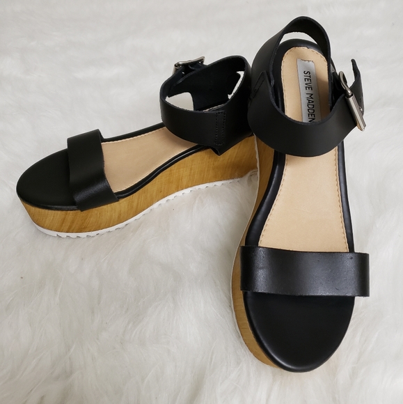 Steve Madden Nylee platform Wedge 8.5 - Picture 3 of 7